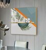 Timeless Tropics Glass Finish Square Wall Art