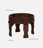 Timila Mango Wood End Table In Tubbaq Finish