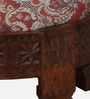 Timila Mango Wood Foot Stool In Tubbaq Finish