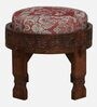Timila Mango Wood Stool In Tubbaq Finish