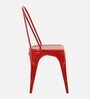 Timpani Metal Iconic Chair in Red Colour