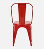 Timpani Metal Iconic Chair in Red Colour