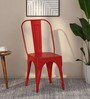Timpani Metal Iconic Chair in Red Colour