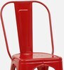 Timpani Metal Iconic Chair in Red Colour