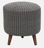 Timpani Solid Wood Seating Stool In Provincial Teak Finish