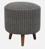 Timpani Solid Wood Seating Stool In Provincial Teak Finish