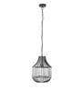 Tindori Crystal & Metal Ceiling Pendant (Clear)