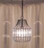Tindori Crystal & Metal Small Ceiling Pendant (Clear)