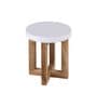 Tinny Solid Wood End Table In Natural Finish