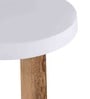 Tinny Solid Wood End Table In Natural Finish