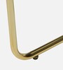 Tinto Metal Nest of Table In Gold Finish with Marble Top (Set of 2) Tinto Metal Nest of Table In Gold Finish with Marble Top (Set of 2)