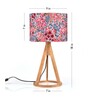 Tiny Flowers Trio Wooden Lamp