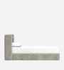 Tiny Haven Boucle Kids Toddler Bed With Box Storage In Cream Colour