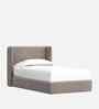 Tiny Haven Boucle Kids Toddler Bed With Hydraulic Storage In Cream Colour