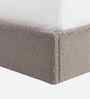 Tiny Haven Boucle Kids Toddler Bed With Hydraulic Storage In Cream Colour