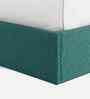 Tiny Haven Boucle Kids Twin Bed With Box Storage In Green Colour
