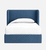Tiny Haven Kids Toddler Bed In Denim Blue Colour