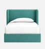 Tiny Haven Kids Toddler Bed In Green Colour