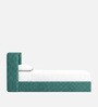 Tiny Haven Kids Toddler Bed In Green Colour