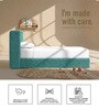 Tiny Haven Kids Toddler Bed In Green Colour