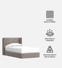 Tiny Haven Kids Twin Bed In Cream Colour