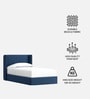 Tiny Haven Kids Twin Bed In Denim Blue Colour