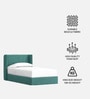 Tiny Haven Kids Twin Bed In Green Colour