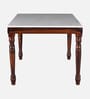 Tipton Sheesham Wood 4 Seater Dining Set in Provincial Teak Finish