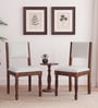 Tipton Sheesham Wood Dining Chairs in Provincial Teak Finish (Set Of 2)
