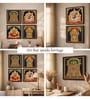 Tirupati, Lakshmi, Saraswati and Murugan Set of 4 Framed Posters