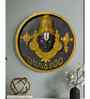Tirupati Balaji 3D Relief Mural with LED Wall Hanging Spiritual Wall Art