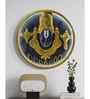 Tirupati Balaji 3D Relief Mural with LED Wall Hanging Spiritual Wall Art