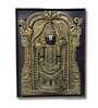 Tirupati Balaji Relief Wall Mural In Golden