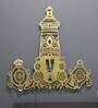 Iron Balaji Wall Art With LED In Gold