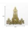 Iron Balaji Wall Art With LED In Gold