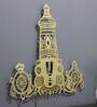 Iron Balaji Wall Art With LED In Gold