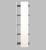 Tisha Book Shelf in White Finish