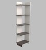 Tisha Book Shelf in White Finish