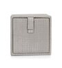 Grey Leatherette Tissue Paper Box