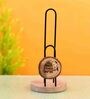 Artic Brown Mango Wood Tissue Holder
