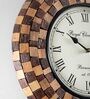 Tisya Brown MDF Wall Clock