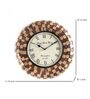 Tisya Brown MDF Wall Clock