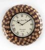 Tisya Brown MDF Wall Clock