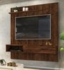 Tito Wall Mounted TV unit in Rustic Malbec Finish