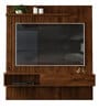 Tito Wall Mounted TV unit in Rustic Malbec Finish