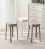 Tivo Acrylic Finish Modern Multi-Purpose End Table (Set of 3)