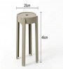 Tivo Khaki Colour Modern Multi-Purpose End Table (Set of 3)