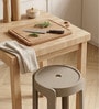 Tivo Khaki Colour Modern Multi-Purpose End Table (Set of 6)