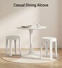 Tivo White Colour Modern Multi-Purpose End Table