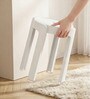 Tivo White Colour Modern Multi-Purpose End Table
